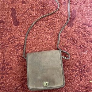 Vintage leather Coach Bag made in NYC